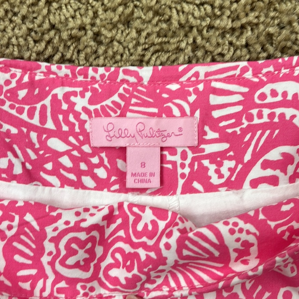 Lilly Pulitzer Pink Skort - Picture 3 of 4